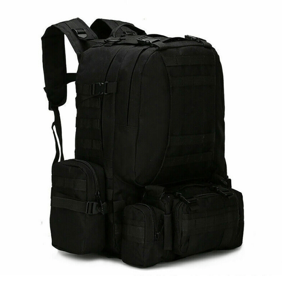 Water-Resistant and Rugged 50L Tactical Backpack-Field & Wild