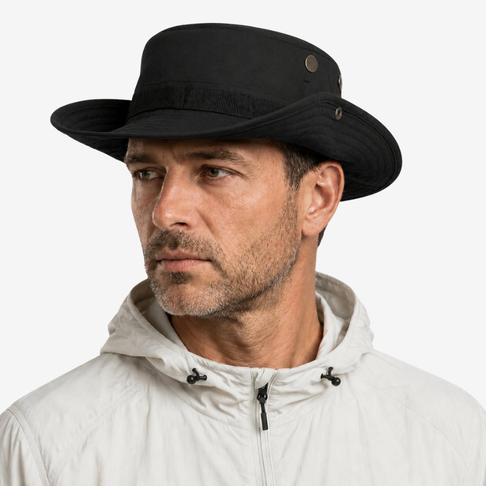 Foldable Bush Hat with Wide Brim & Breathable Ventilation-Field & Wild