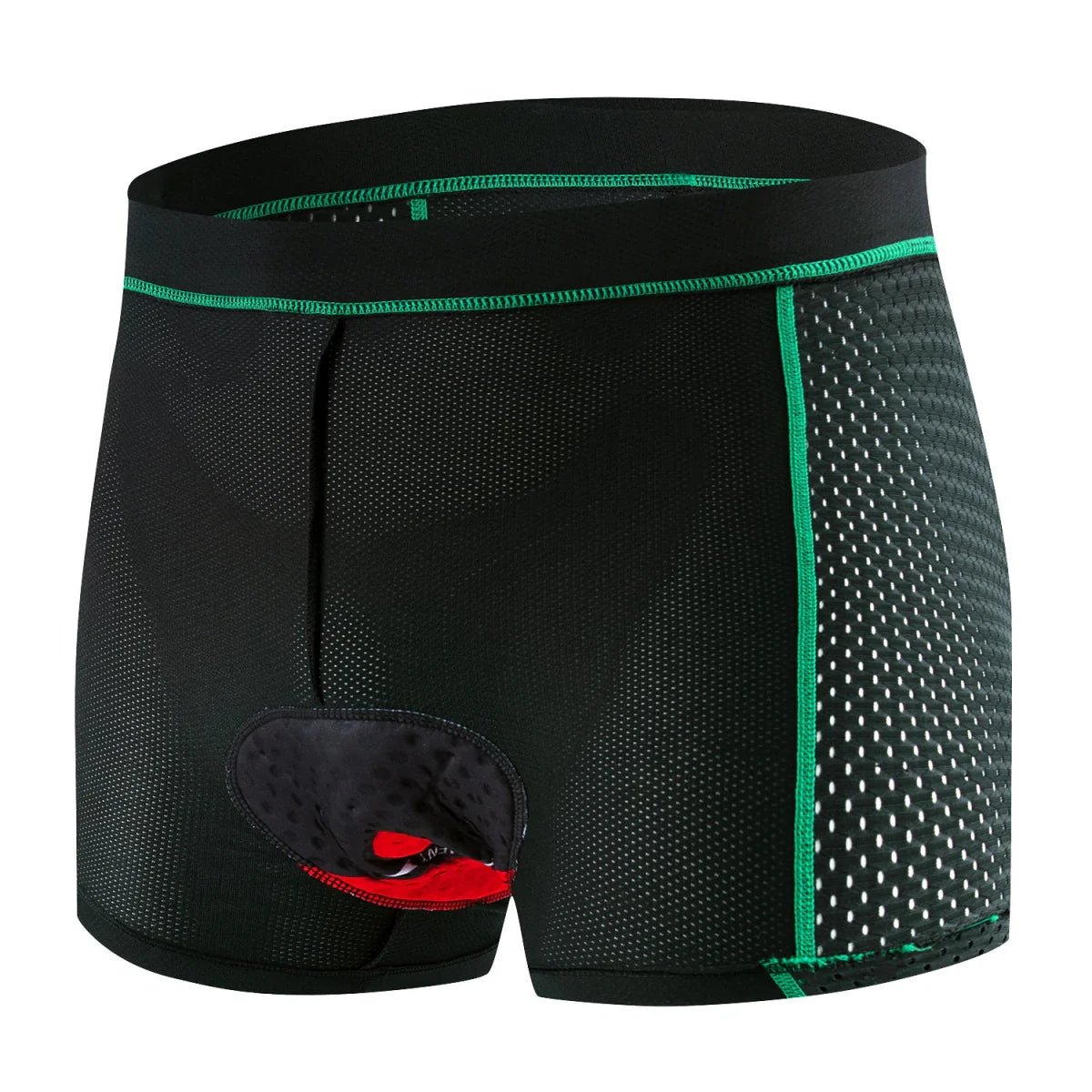 Men’s Breathable Padded Cycling Base Layer with 5D Foam-Field & Wild