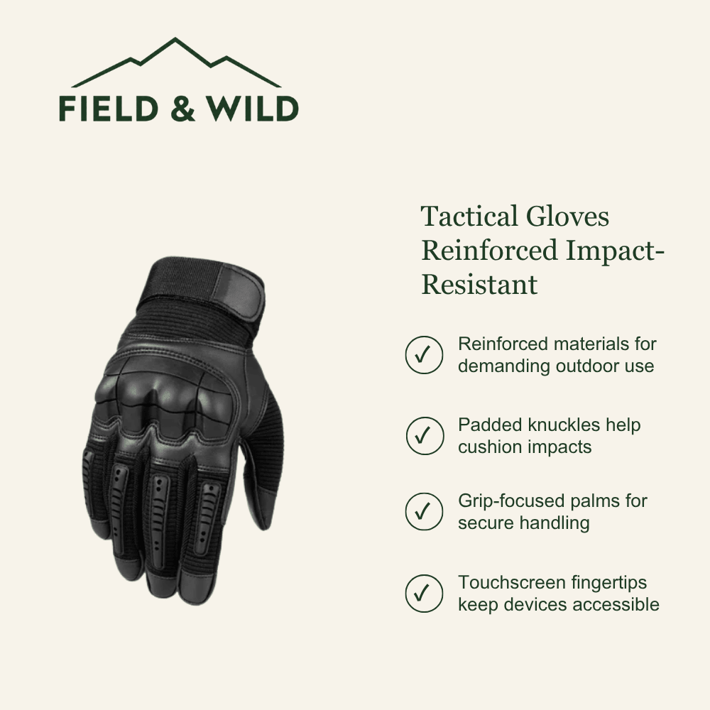 Tactical Gloves Reinforced Impact-Resistant - Field & Wild-Field & Wild