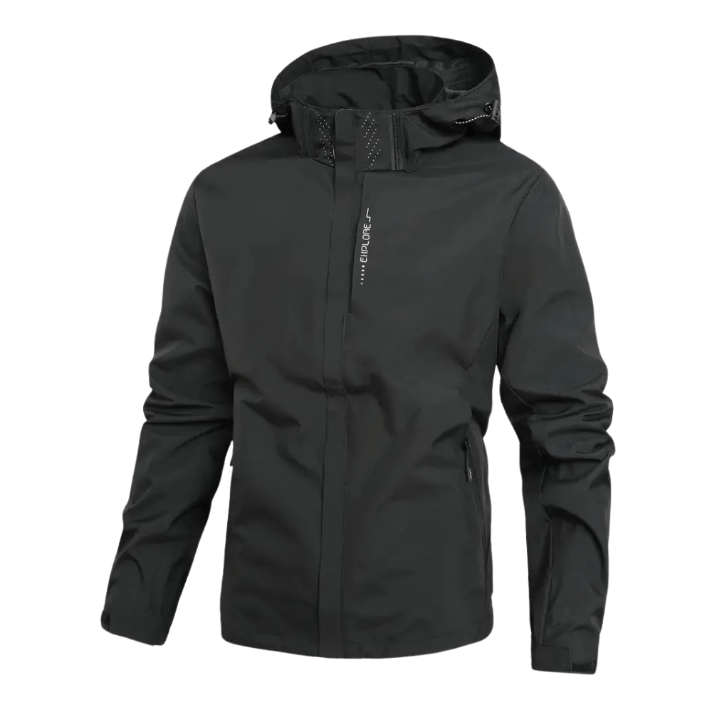 Unisex Lightweight Rain Jacket with Windproof Outdoor Protection-Field & Wild