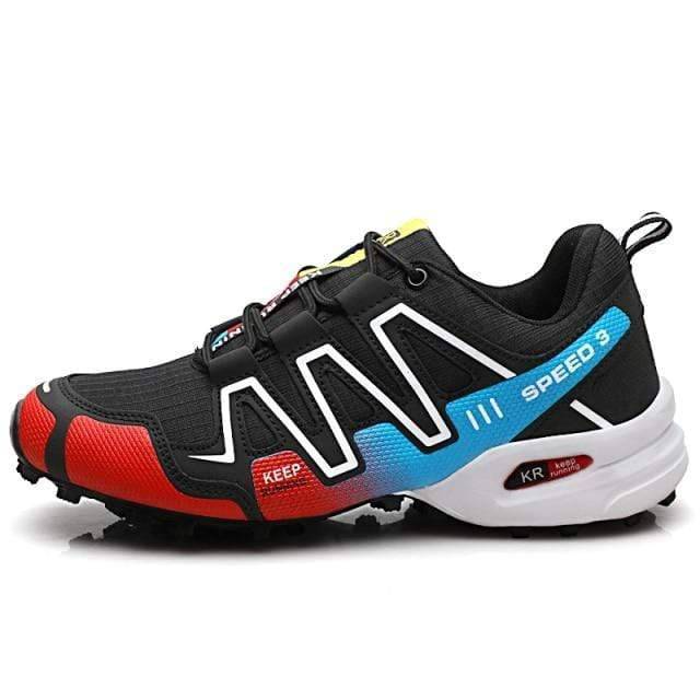 Rugged Non-Slip Hiking Shoes with Breathable Lace-Up Design-Field & Wild