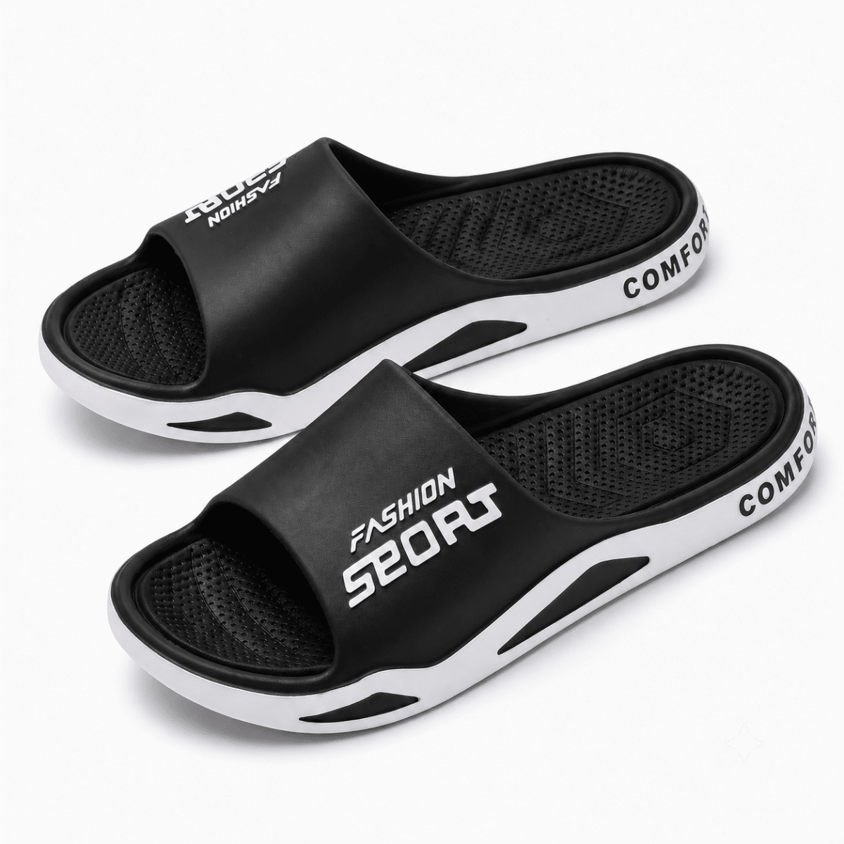Men’s Slip-On Outdoor Sandals with Non-Slip Cushioned Sole-Field & Wild