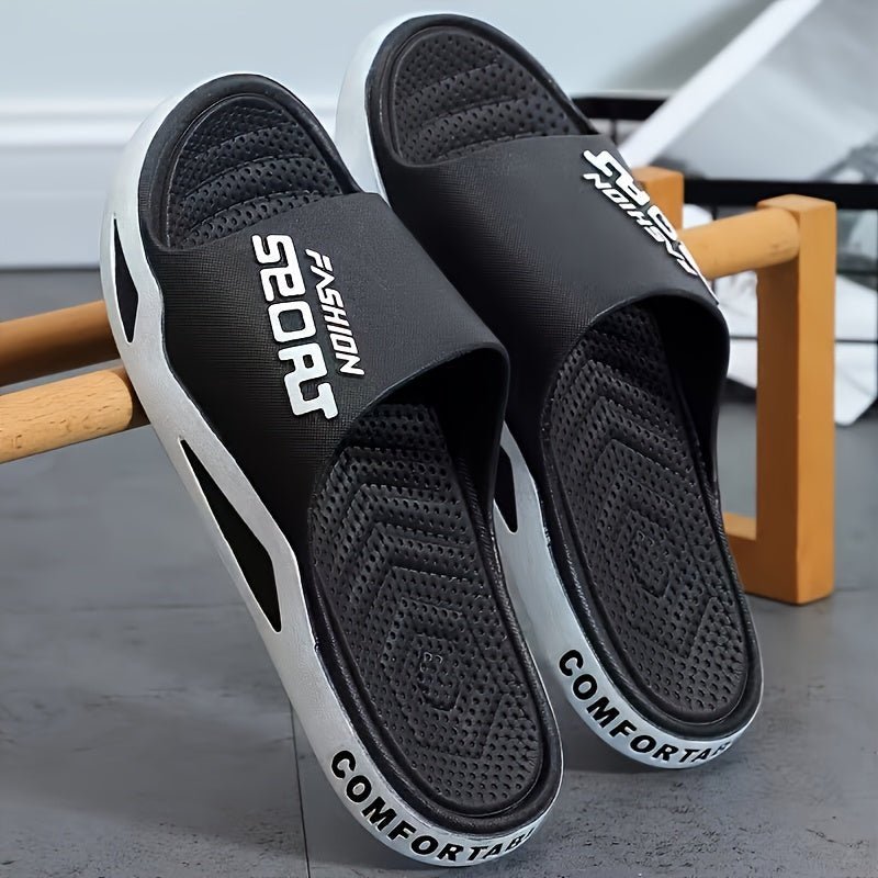 Men’s Slip-On Outdoor Sandals with Non-Slip Cushioned Sole-Field & Wild