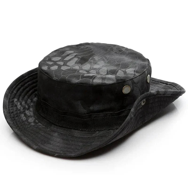 Foldable Bush Hat with Wide Brim & Breathable Ventilation-Field & Wild