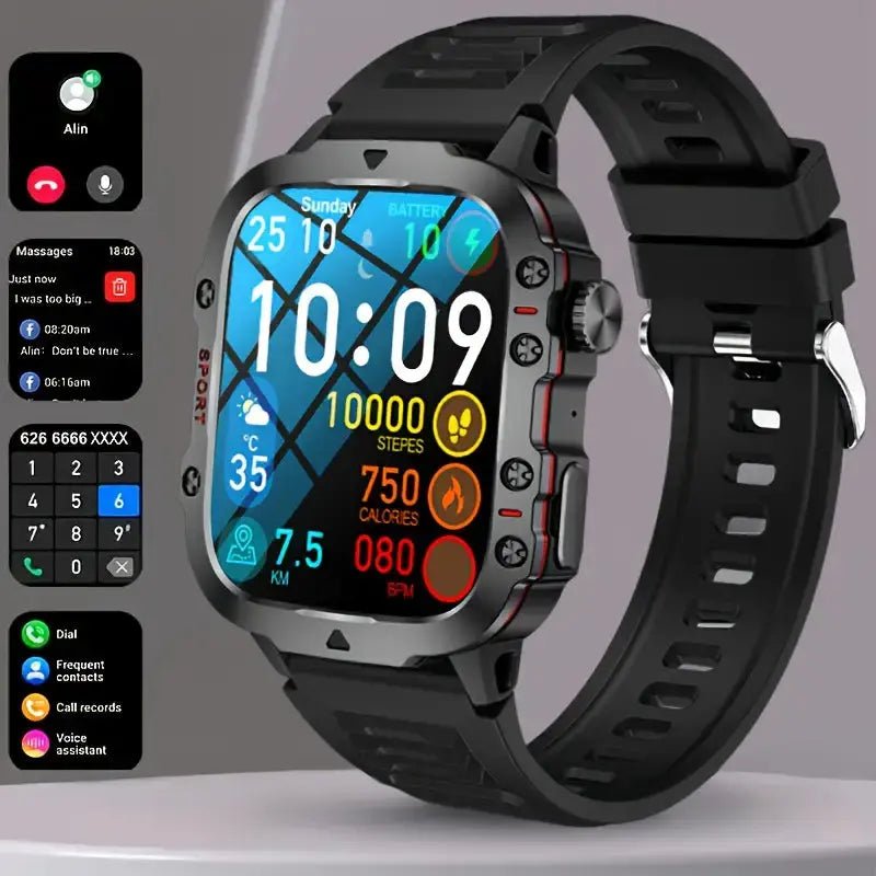 Outdoor Smartwatch – Durable and Waterproof Fitness Tracker-Field & Wild