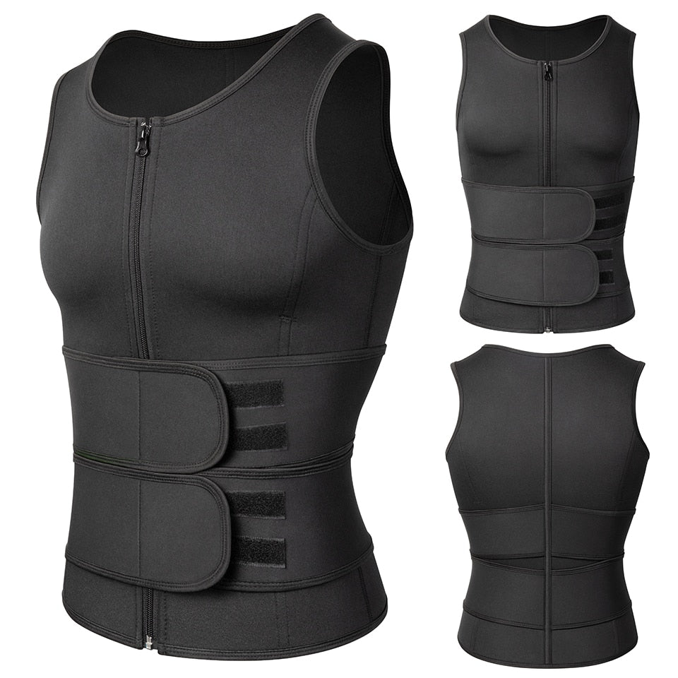Men’s Lightweight Compression Training Vest with Breathable Fit-Field & Wild