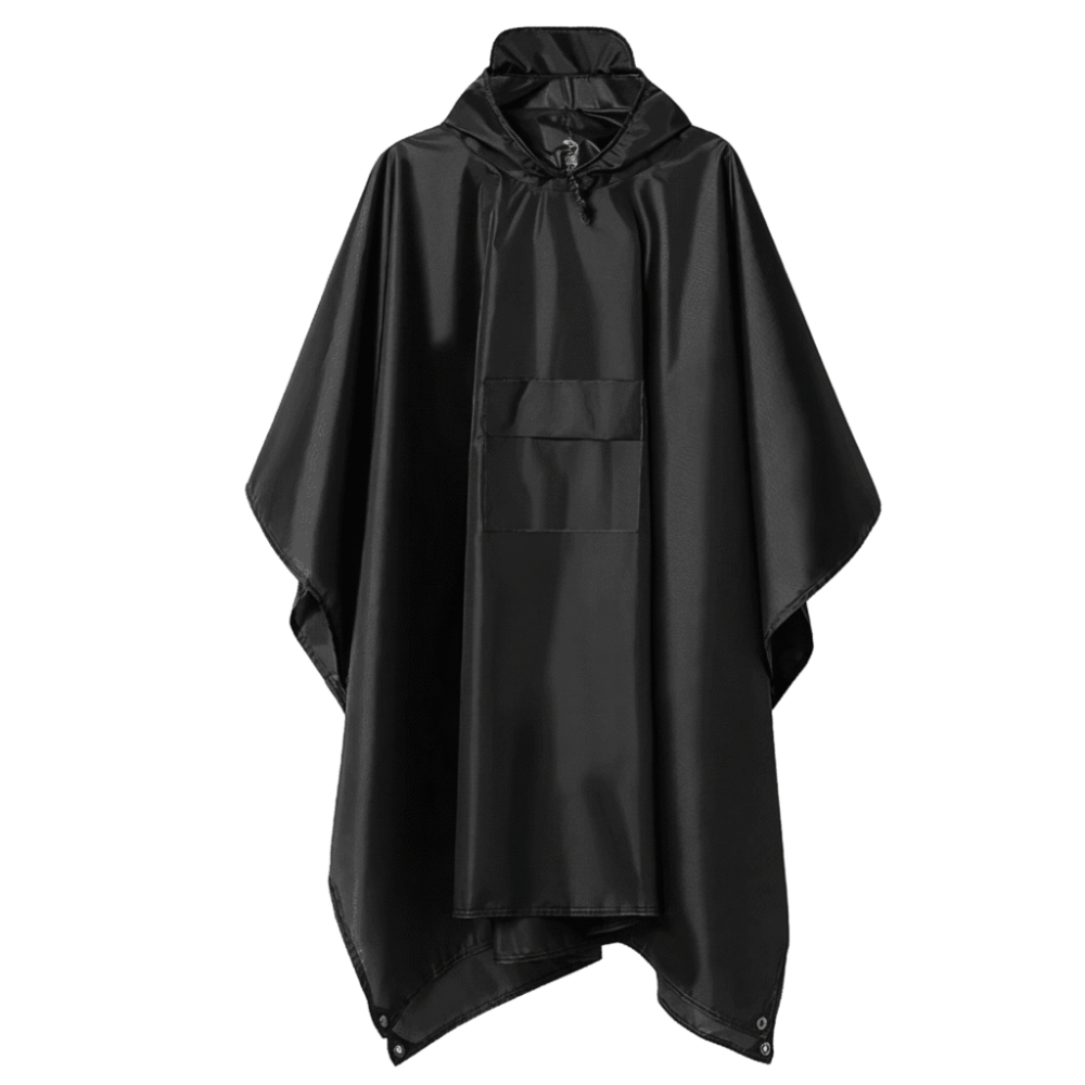 Rain Poncho – Lightweight Water-Resistant Packable Design | Active Peaks-Field & Wild