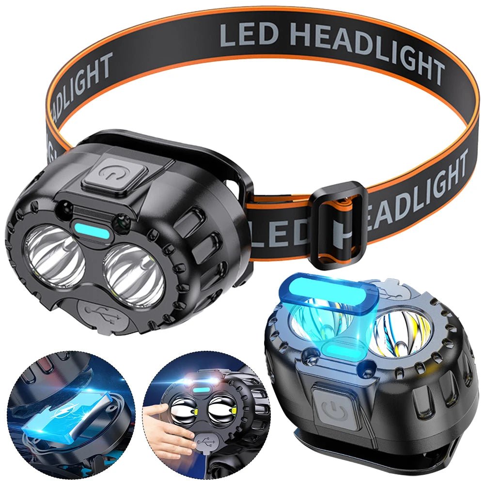 Rechargeable LED Head Torch – IPX4, 250 lm | Active Peaks-Field & Wild
