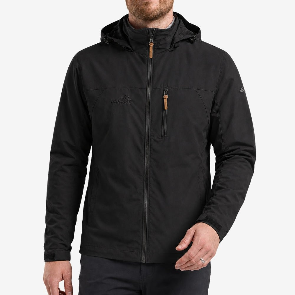 Lightweight Waterproof Outdoor Jacket with Nylon Shell-Field & Wild
