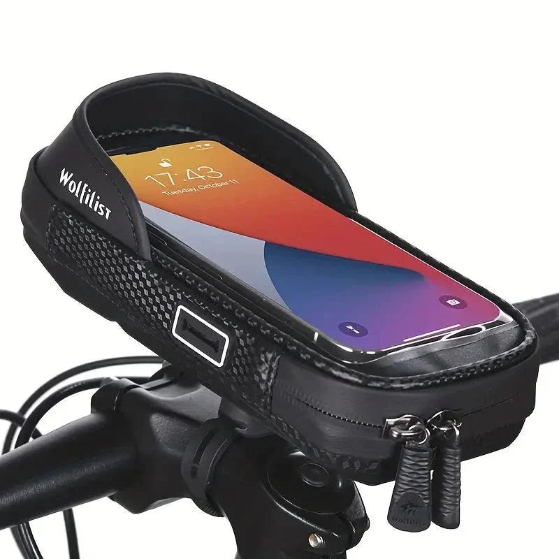 Rotatable Bike Phone Mount with Water-Resistant Touchscreen Case-Field & Wild