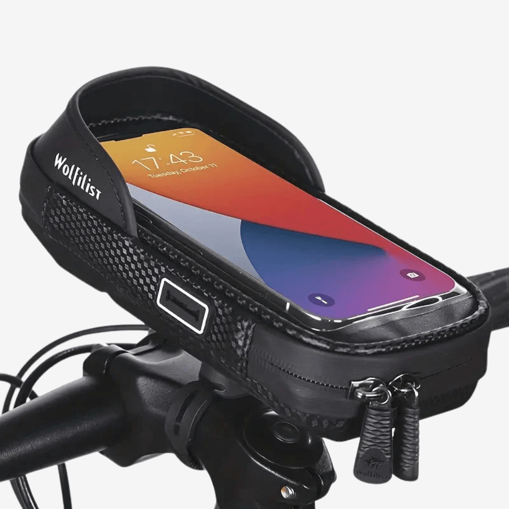 Rotatable Bike Phone Mount with Water-Resistant Touchscreen Case-Field & Wild