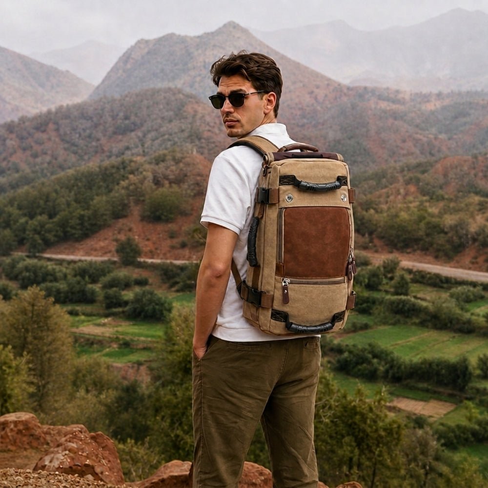 Rugged 35L Travel Backpack for Outdoor Use-Field & Wild