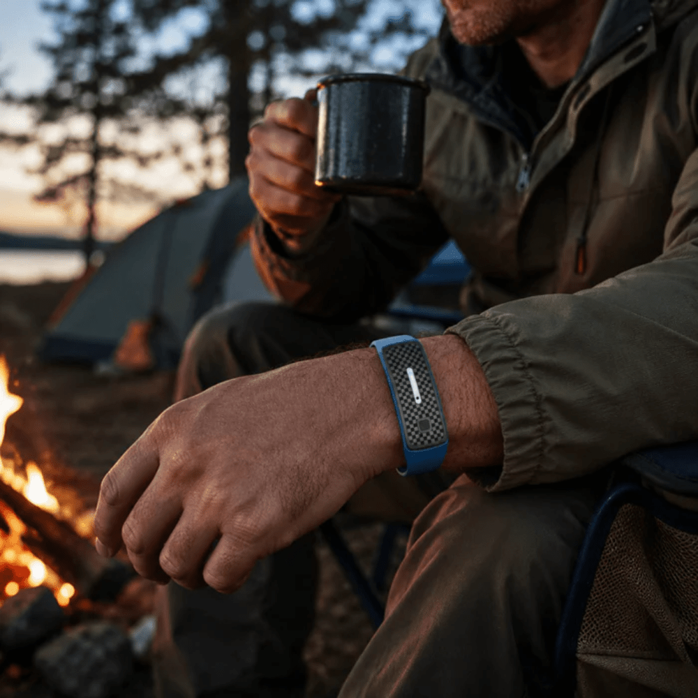 Ultrasonic Mosquito Repellent Bracelet with Adjustable Fit-Field & Wild