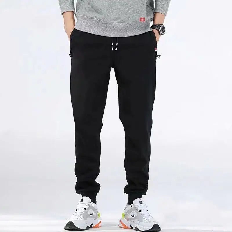 Warm Fleece-Lined Jogging Trousers with Drawstring Waist-Field & Wild