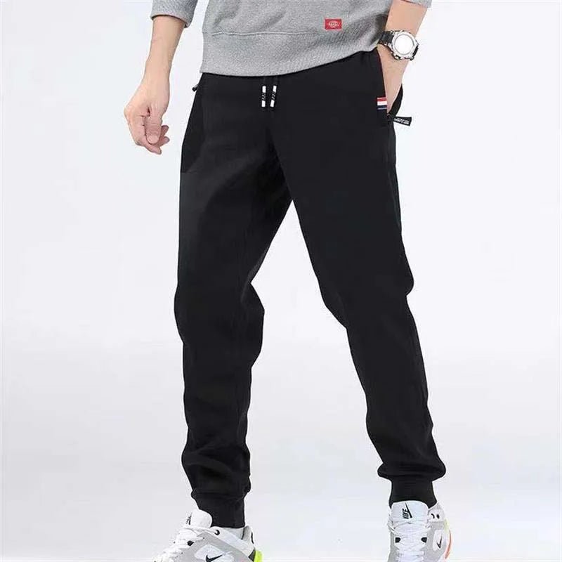 Warm Fleece-Lined Jogging Trousers with Drawstring Waist-Field & Wild