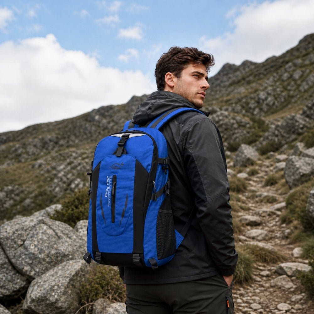 Waterproof 40L Hiking Backpack with Lightweight Rucksack Design-Field & Wild