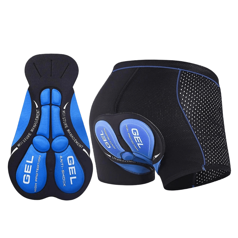 Padded Cycling Undershorts with Breathable Gel Cushioning-Field & Wild