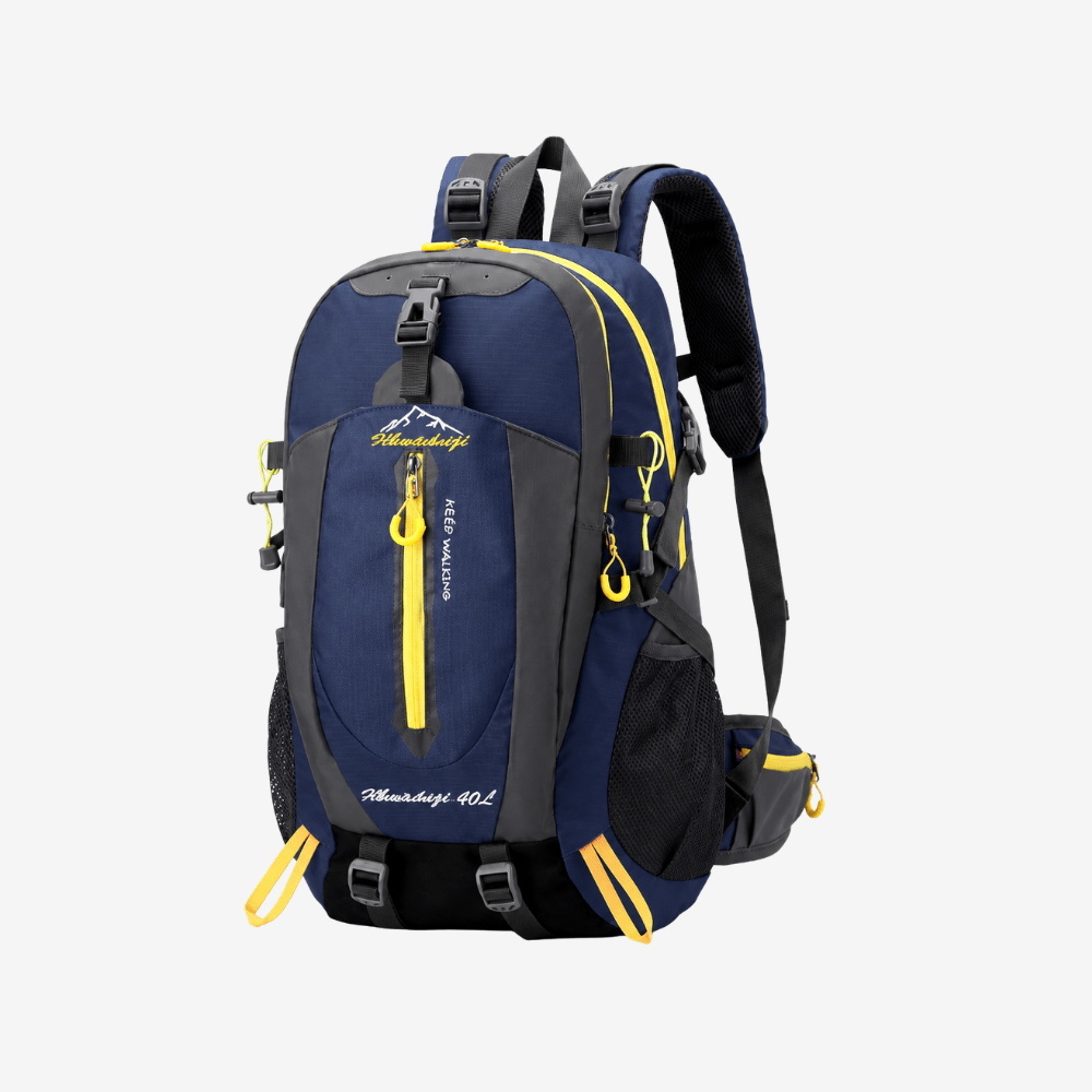 40L Hiking Backpack with Ventilated Back Support-Field & Wild