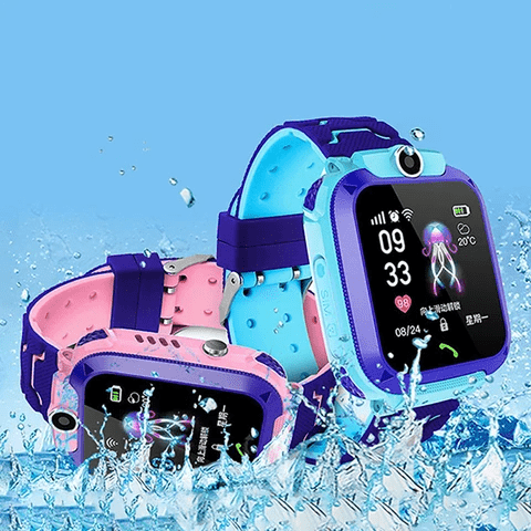 Children’s Water-Resistant Smartwatch with School Mode-Field & Wild