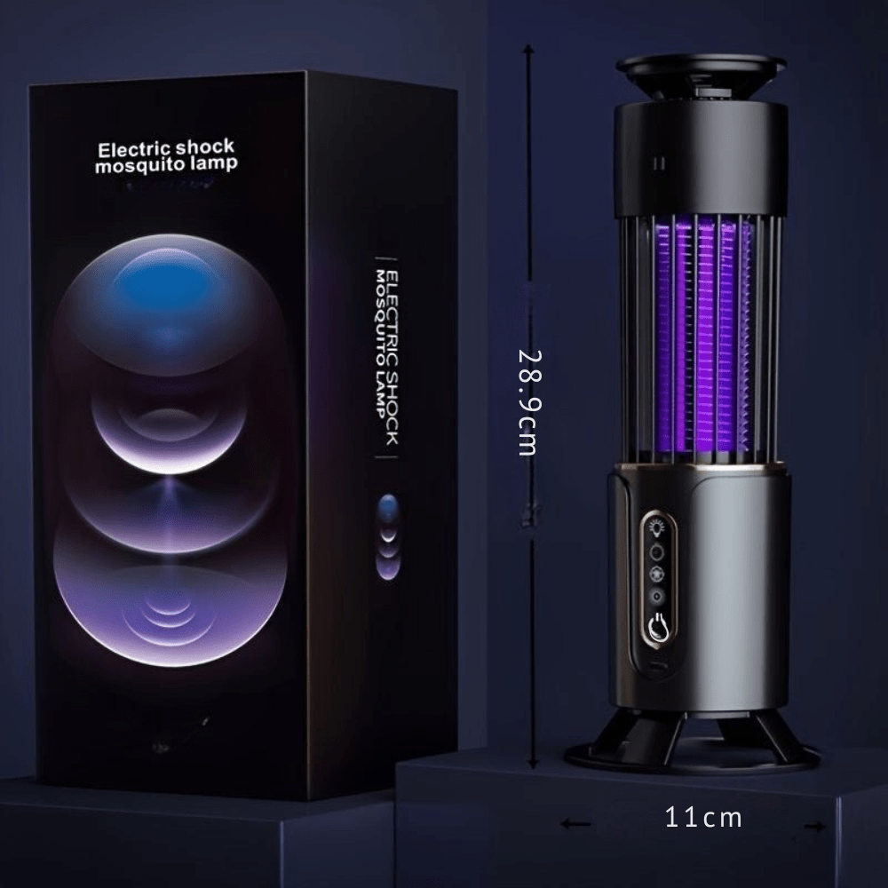 Mosquito Trap Lamp – Lightweight USB-Rechargeable with Dual Light Modes-Field & Wild