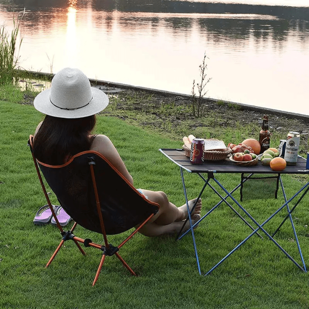 Folding Camping Chair – Lightweight & Portable Outdoor Seat-Field & Wild
