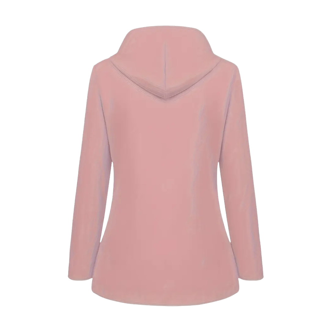 Women’s Hooded Rain Jacket with Windproof Storm Flap-Field & Wild