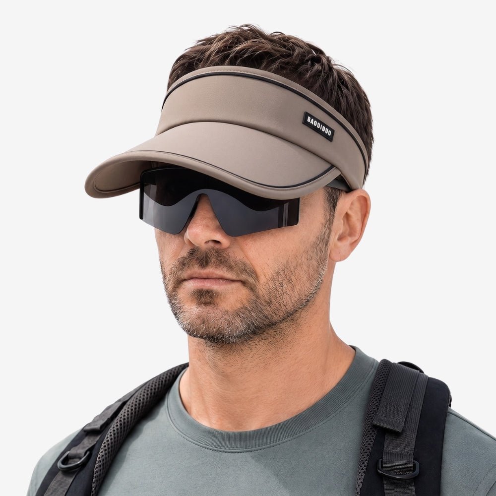 Hiking Cap with Built-In Sunglasses & Breathable Fit-Field & Wild