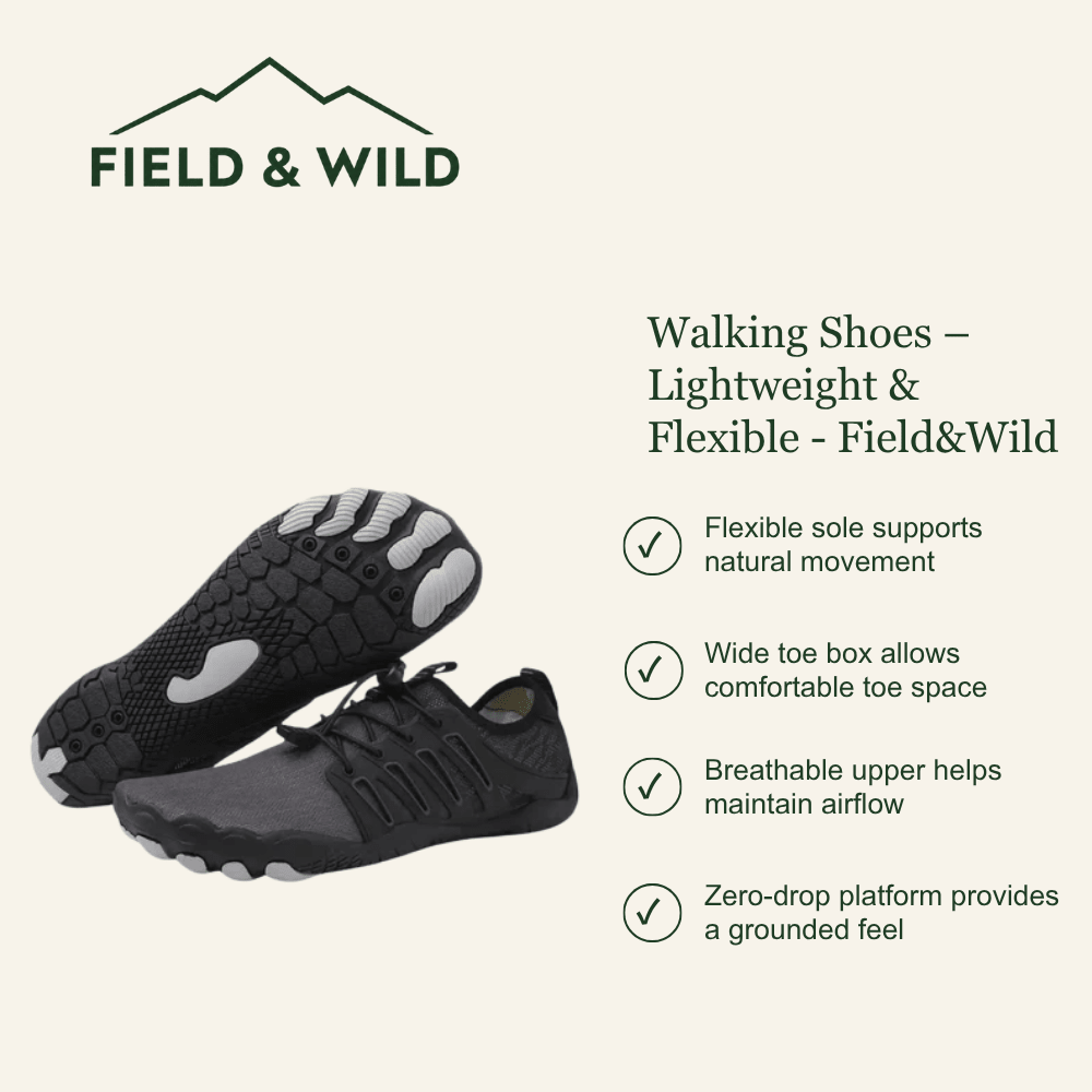 Walking Shoes – Lightweight & Flexible - Field & Wild-Field & Wild