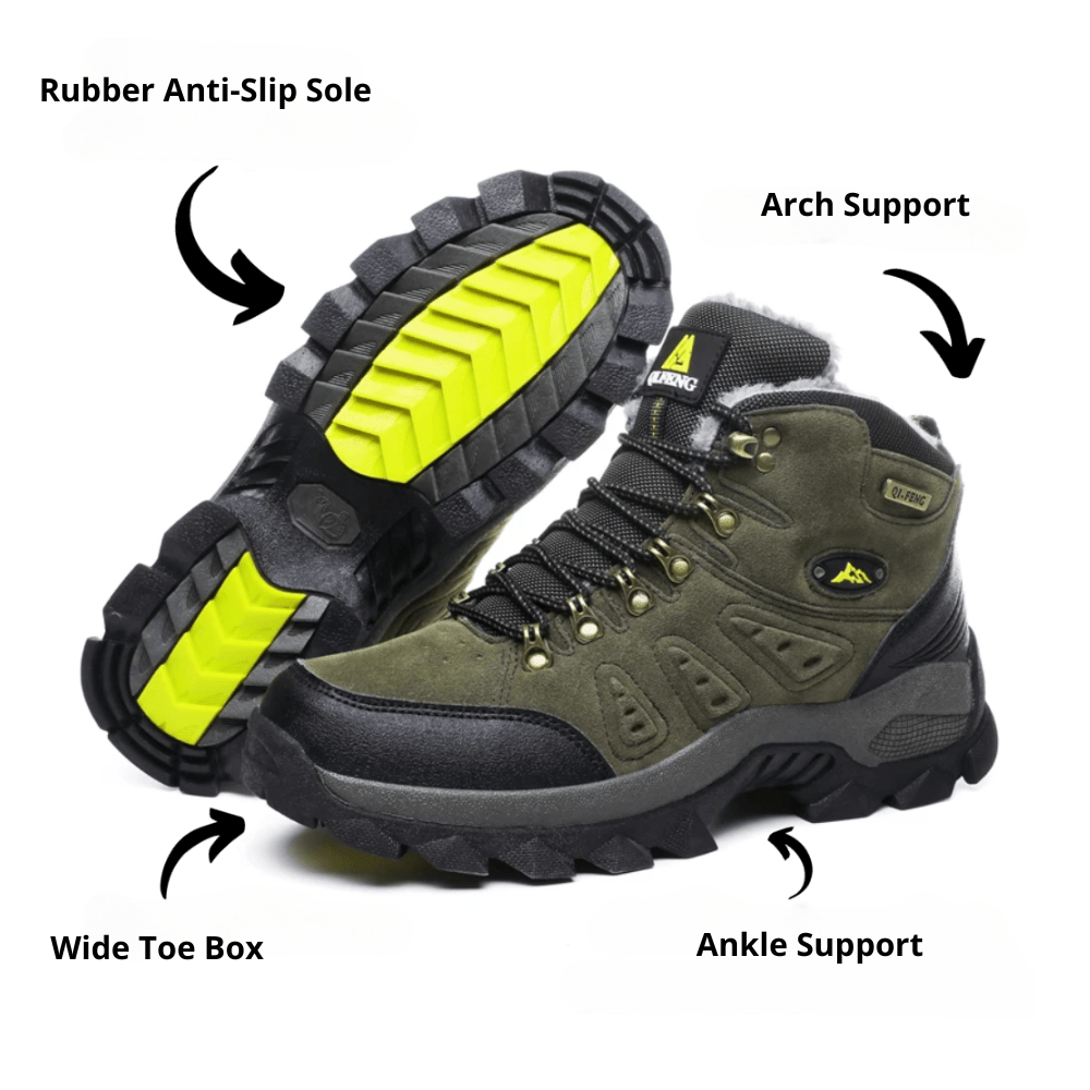 Durable Hiking Shoes – Water-Resistant All-Terrain Footwear-Field & Wild