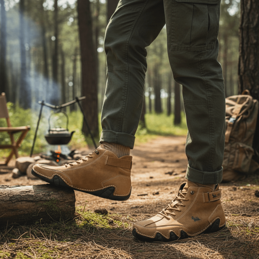 Breathable Walking Shoes with Non-Slip Rubber Sole-Field & Wild