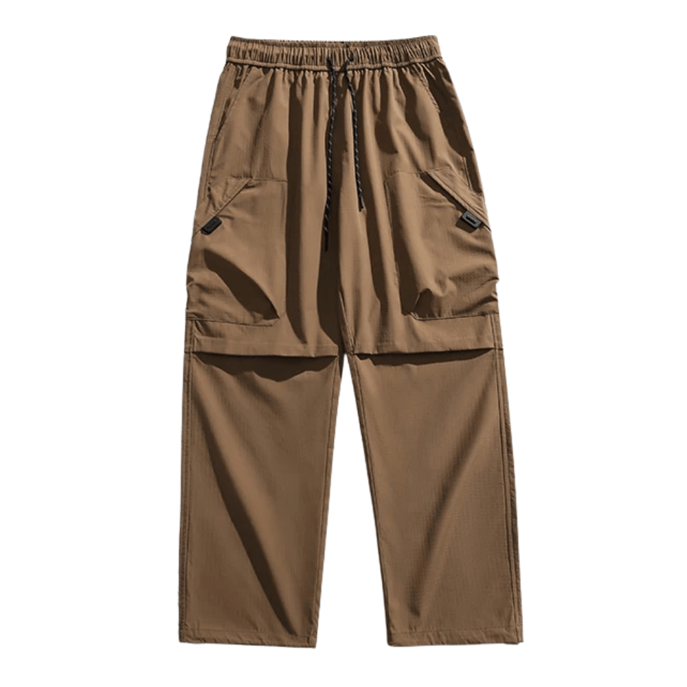 Men’s Weather-Resistant Hiking Trousers with Adjustable Ankle Cuffs-Field & Wild