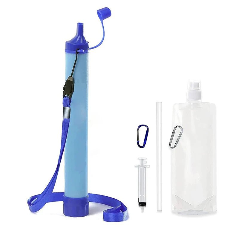 Water Filter Straw Lightweight Emergency Purifier | Active Peaks-Field & Wild