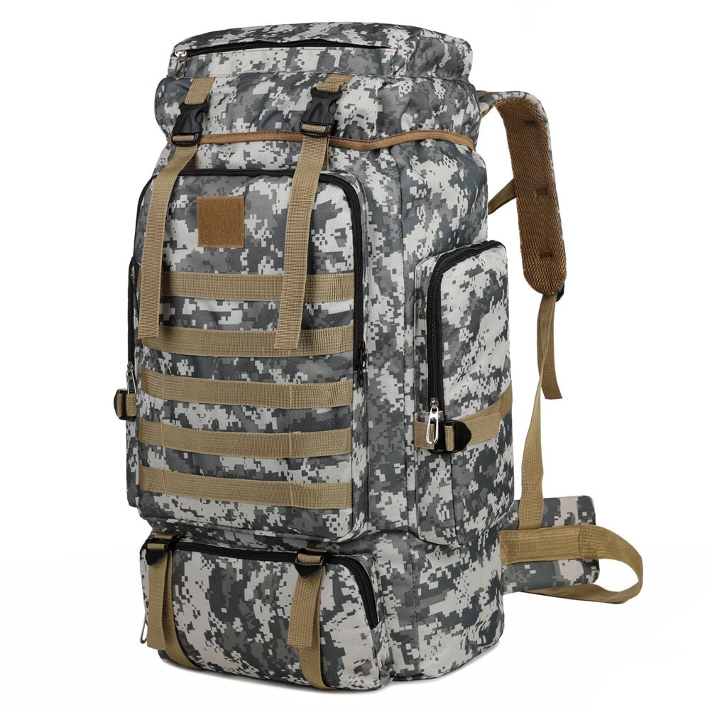 Hiking Backpack Durable Canvas Rucksack | Active Peaks-Field & Wild