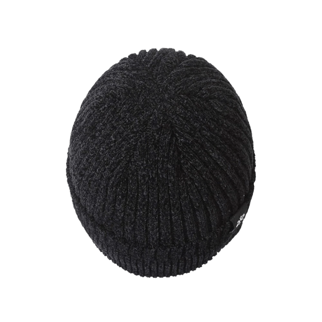 Men’s Fleece-Lined Knitted Winter Hat with Ear Coverage-Field & Wild