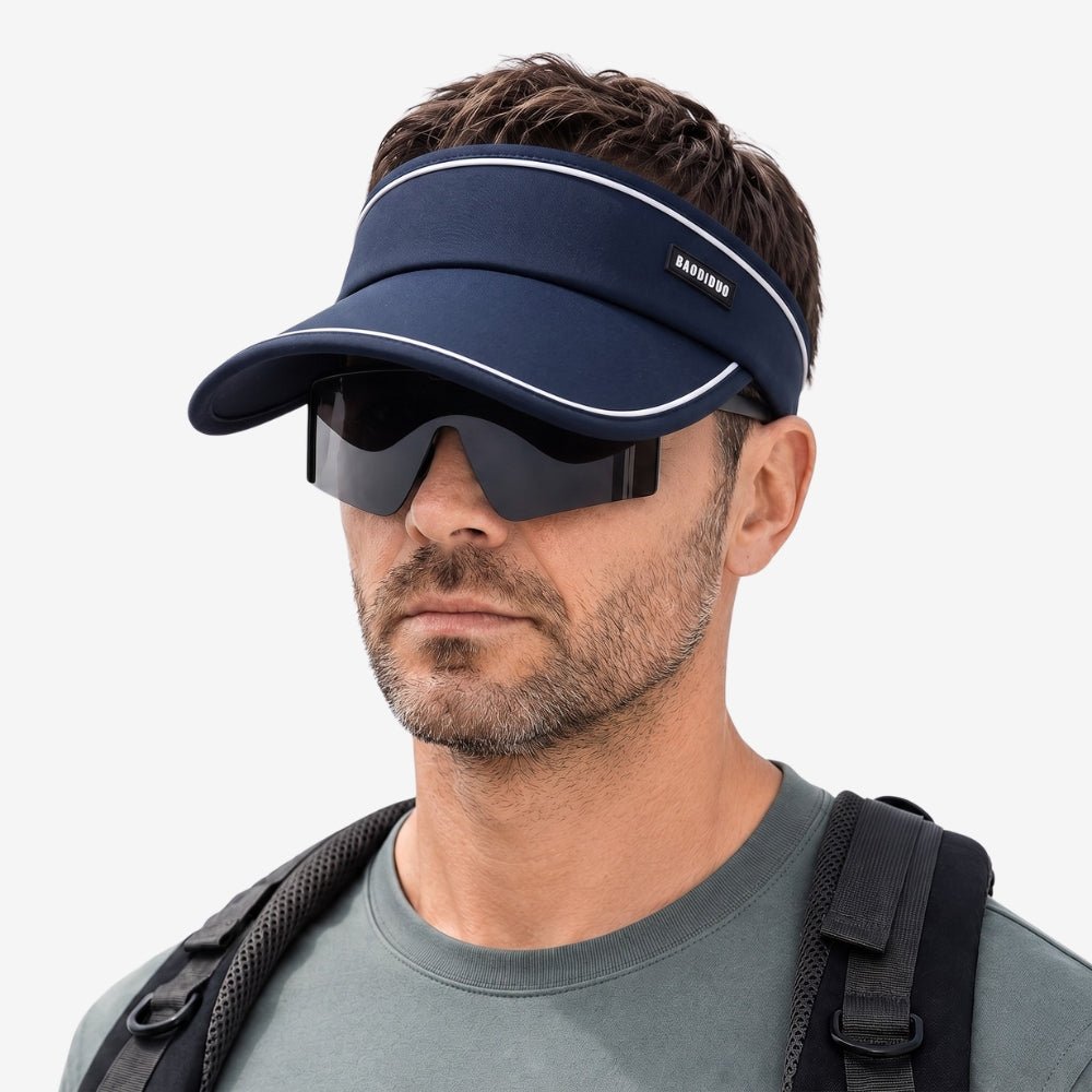 Hiking Cap with Built-In Sunglasses & Breathable Fit-Field & Wild
