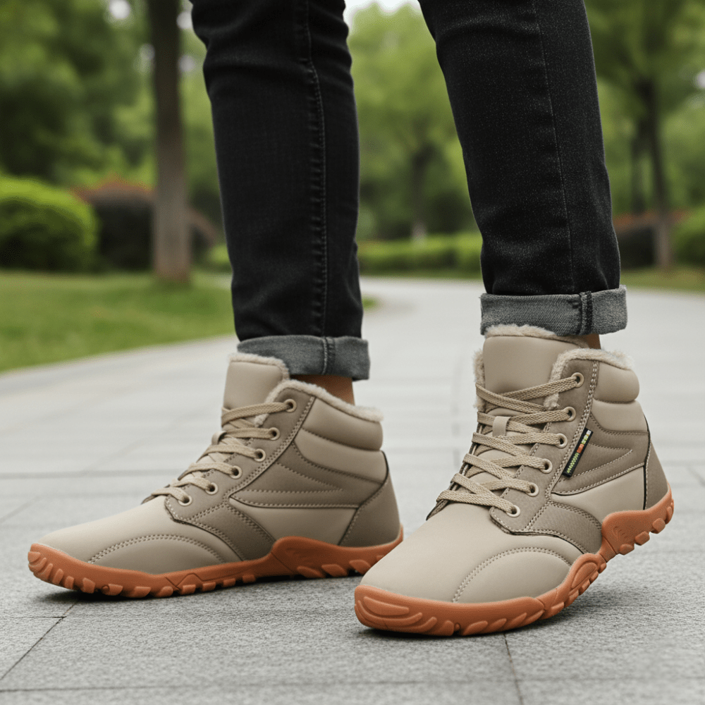 Insulated Water-Resistant Outdoor Shoes with Non-Slip Sole-Field & Wild