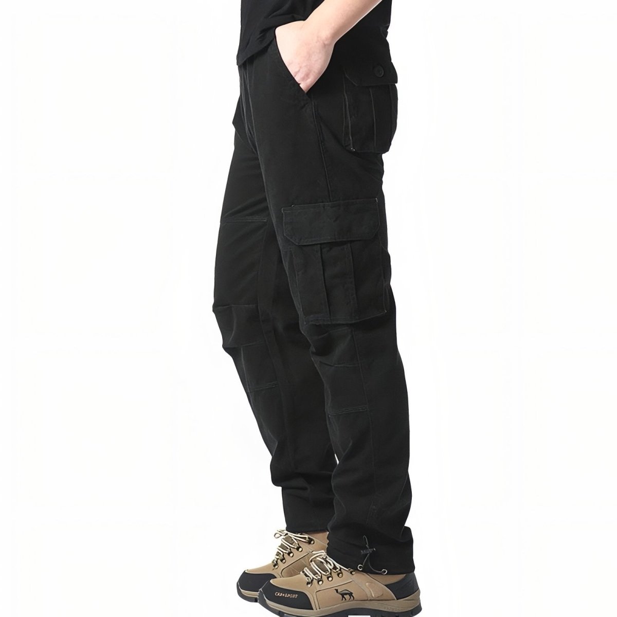Breathable Cargo Hiking Trousers with Adjustable Fit-Field & Wild