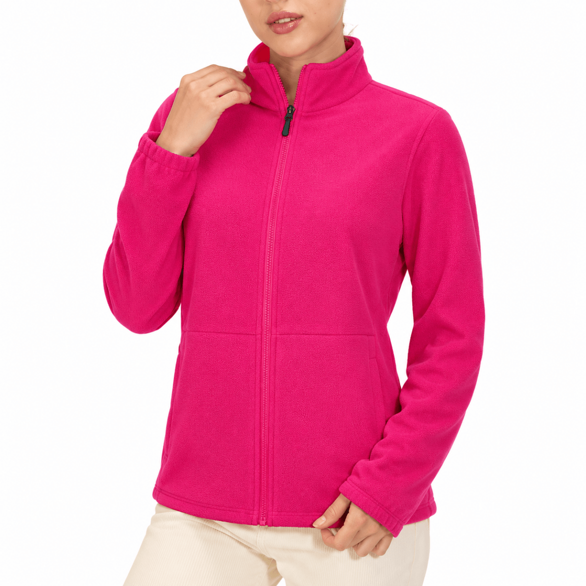 Women’s Windproof Softshell Jacket with Thermal Fleece Lining-Field & Wild