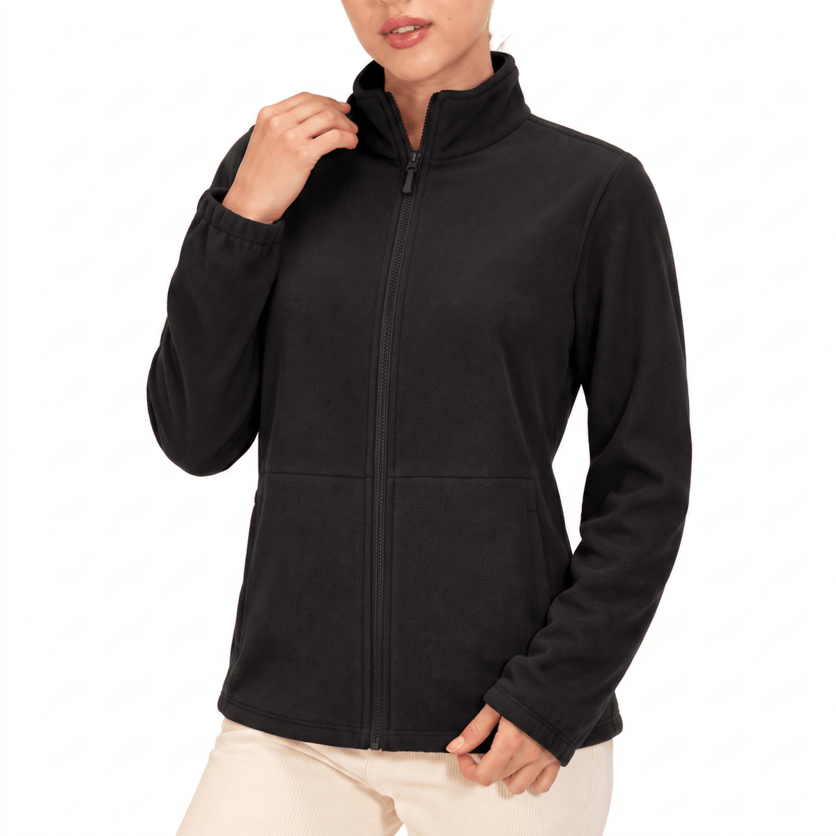 Women’s Windproof Softshell Jacket with Thermal Fleece Lining-Field & Wild