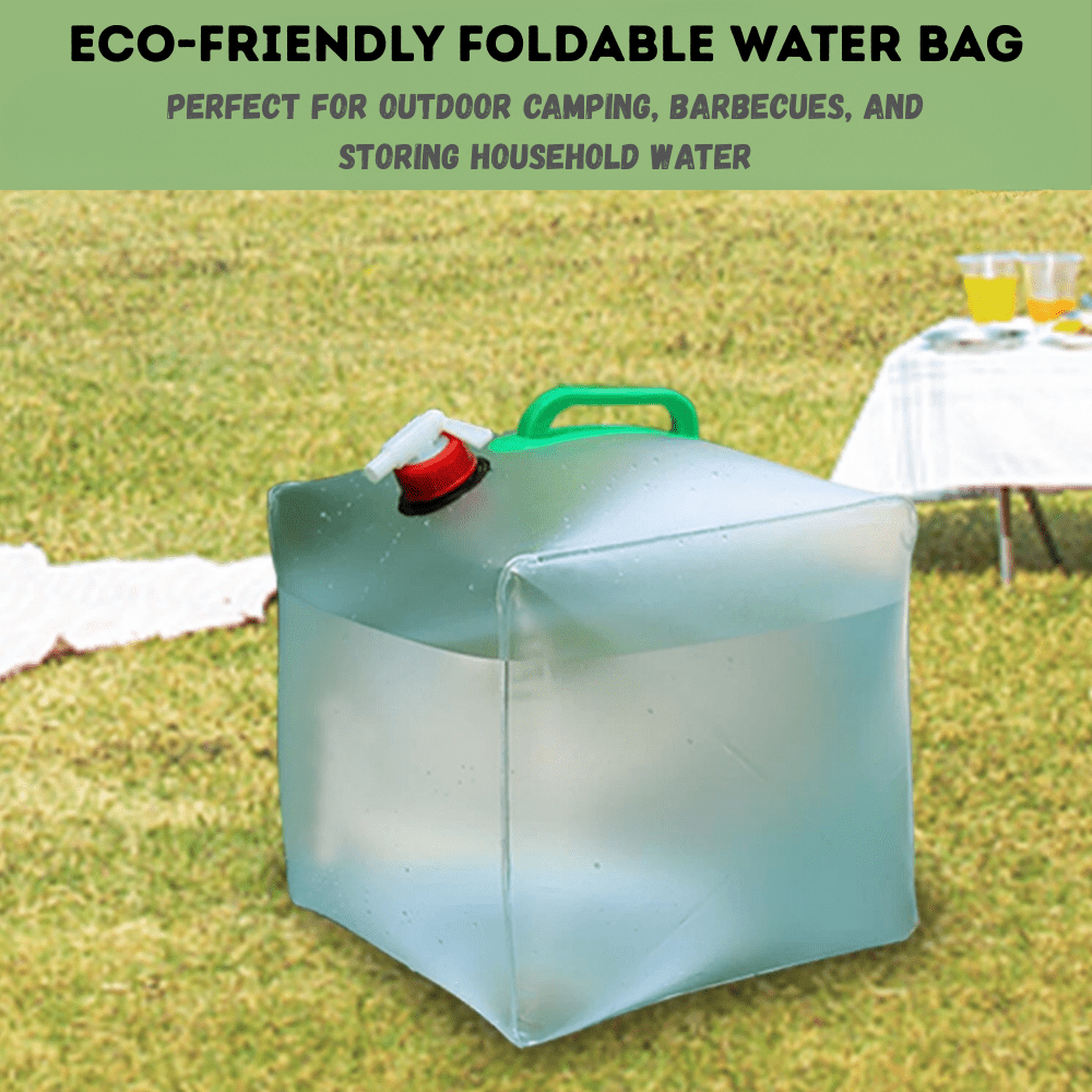Foldable Water Container 10L Lightweight Durable | Active Peaks-Field & Wild