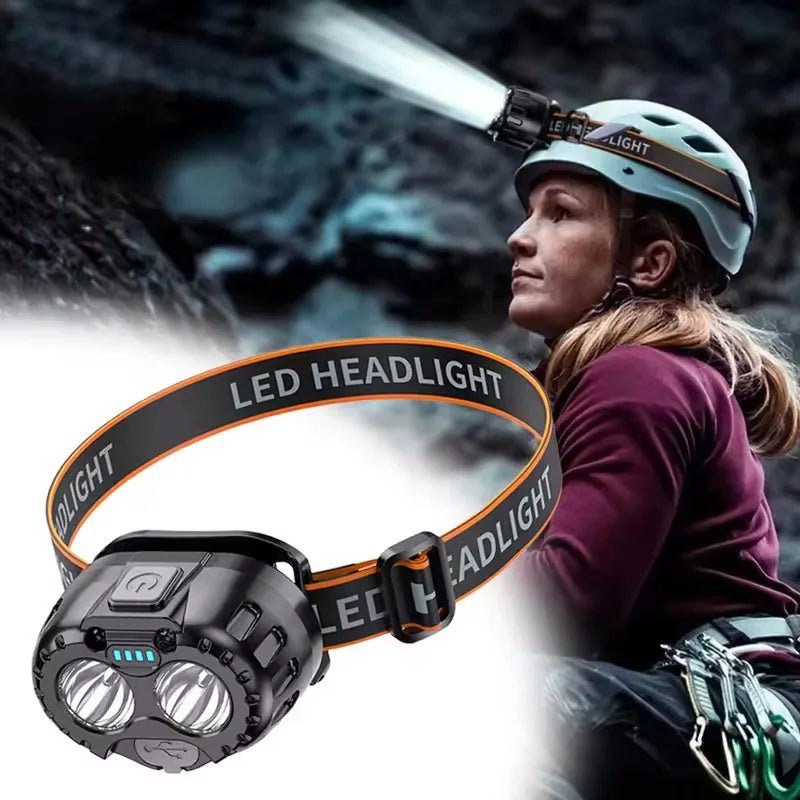 LED Headlamp Waterproof USB Rechargeable Light | Active Peaks-Field & Wild