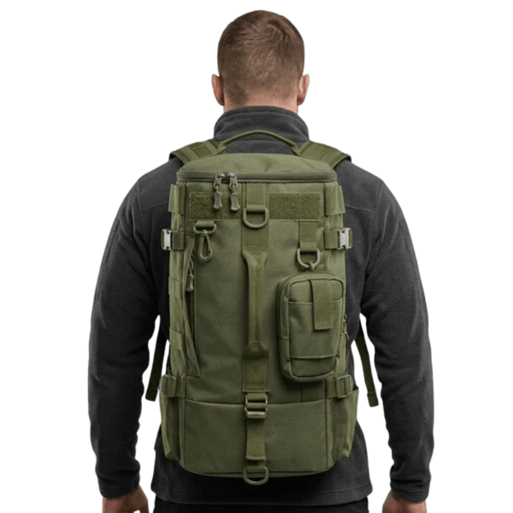 Water-Resistant Fishing Backpack with Rod Holders-Field & Wild