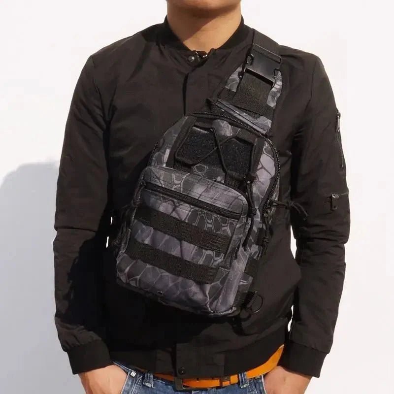 Compact Tactical Shoulder Bag with Adjustable Strap-Field & Wild