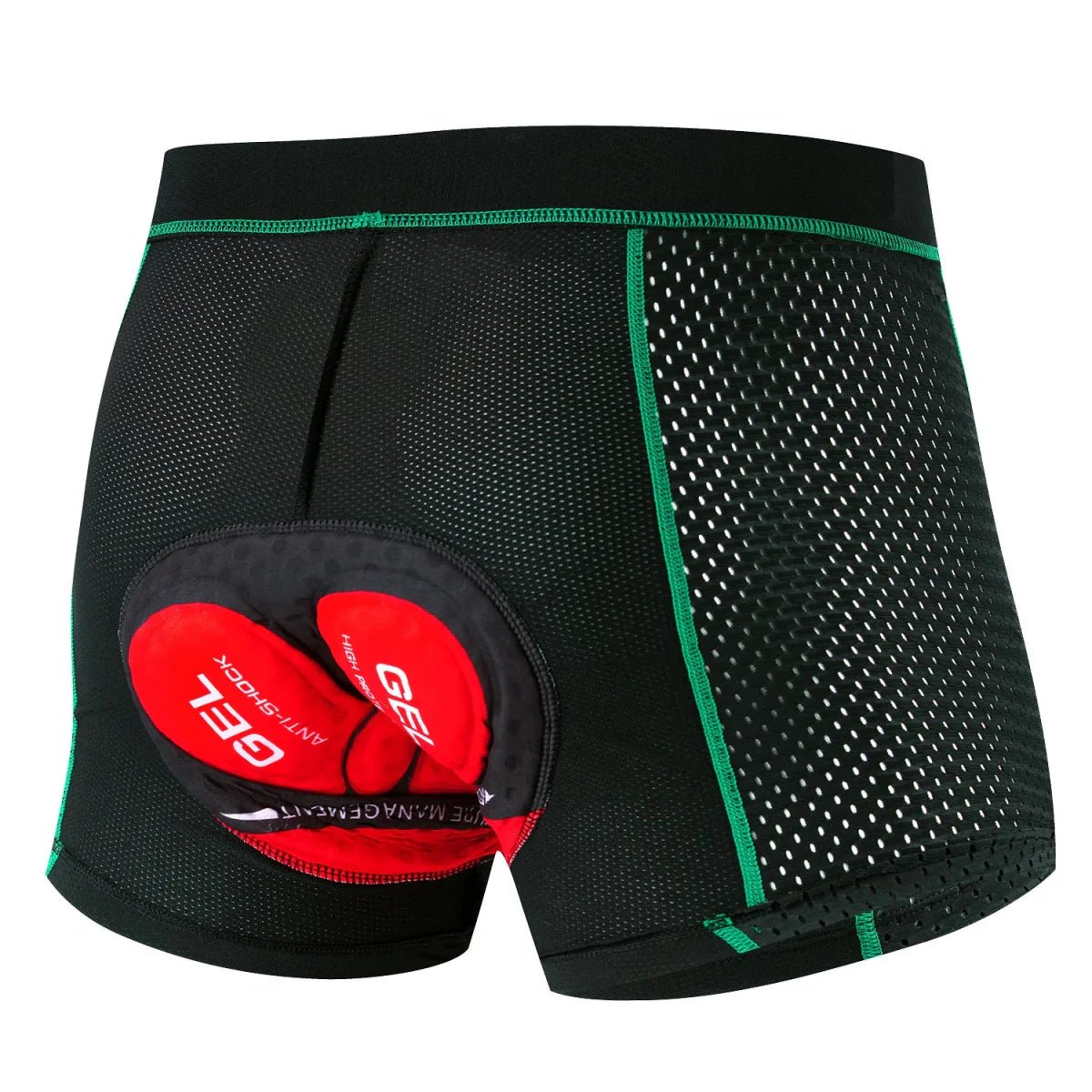 Men’s Breathable Padded Cycling Base Layer with 5D Foam-Field & Wild