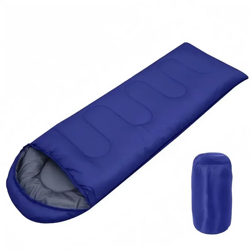 Lightweight 4-Season Sleeping Bag – Warm Cotton Mummy Style-Field & Wild