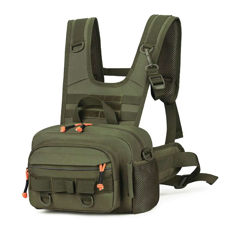 Fishing Chest Bag Durable Tactical Tackle Pack | Active Peaks-Field & Wild