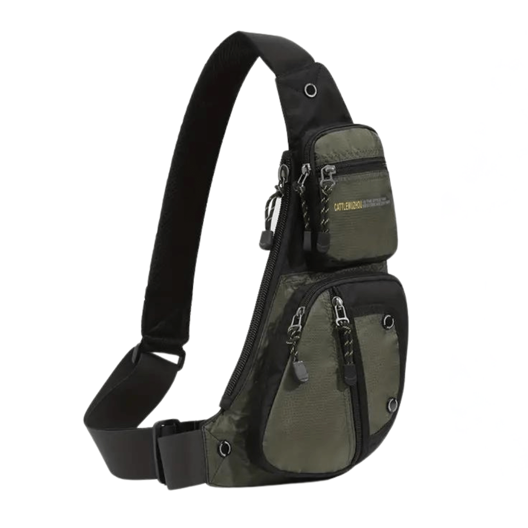 Weather-Resistant Crossbody Bag with Secure Storage Compartments-Field & Wild