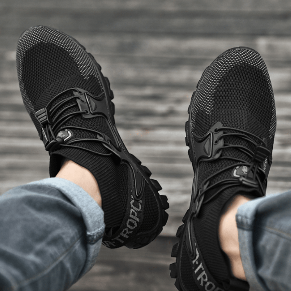 Breathable Trail Walking Shoes with Non-Slip Rubber Sole-Field & Wild