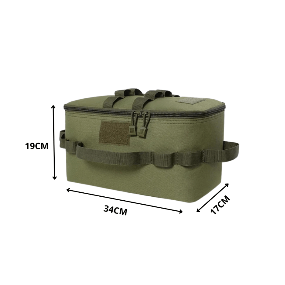 Heavy-Duty Camping Storage Bag for Gas Canisters and Cooking Gear-Field & Wild